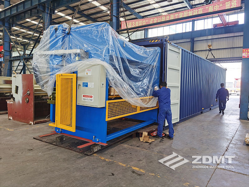 中東疫情沖擊之下，中德剪板機折彎機出口沙特